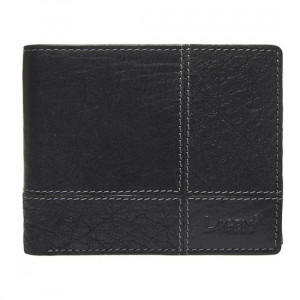 Pánská kožená peněženka Lagen 2108/T - černá