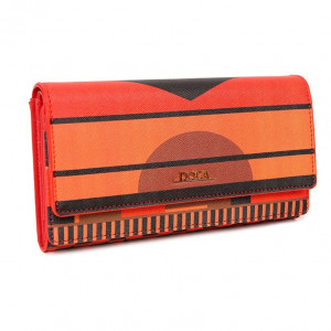 Dámská peněženka Doca 64812 - červená