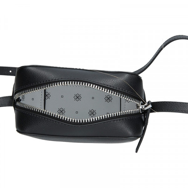 Dámská crossbody kabelka Calvin Klein Small Splatter - černá