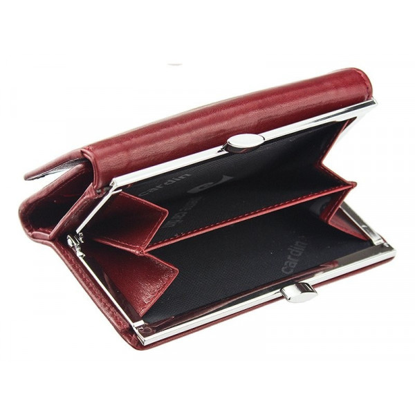 Dámská kožená peněženka Pierre Cardin Emma - vínová