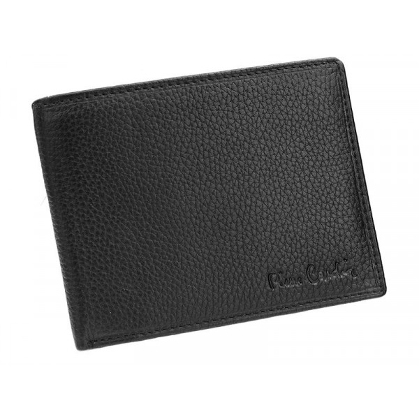 Pánská kožená peněženka Pierre Cardin Lucas - černá