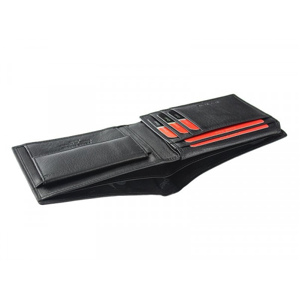 Pánská kožená peněženka Pierre Cardin Renno - černá
