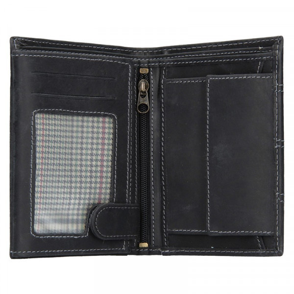 Pánská kožená peněženka Always Wild Marco - černá