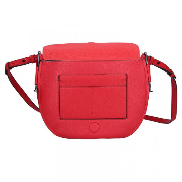 Dámská crossbody kabelka Calvin Klein Arch Large Saddle - červená
