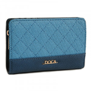 Dámská peněženka Doca 64693 - modrá