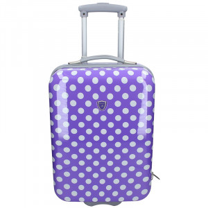Palubní cestovní kufr Medisson Amanda - fialová