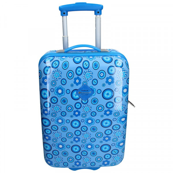 Palubní cestovní kufr Snowball SIlva - modrá