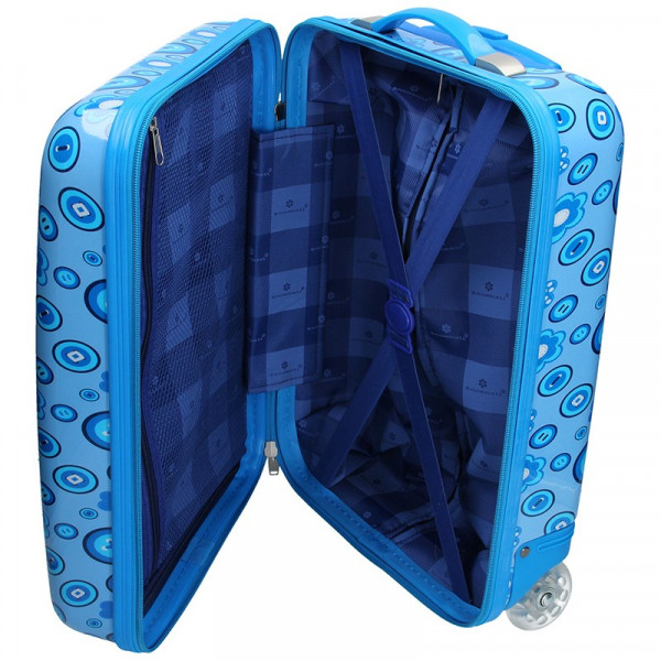 Palubní cestovní kufr Snowball Silva - modrá