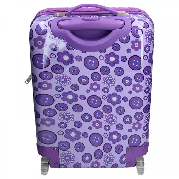 Palubní cestovní kufr Snowball Silva - fialová
