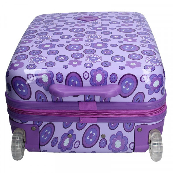 Palubní cestovní kufr Snowball Silva - fialová
