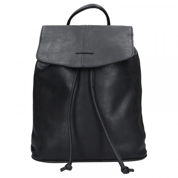 Moderní dámský batoh Piace Molto Adriana - černá