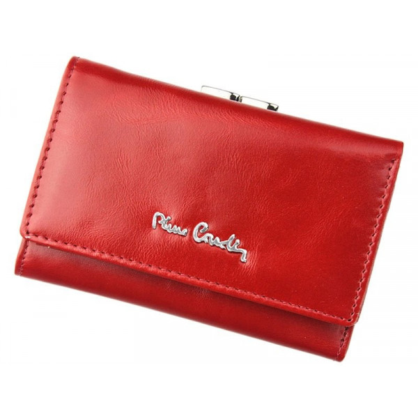 Dámská kožená peněženka Pierre Cardin Linda - červená