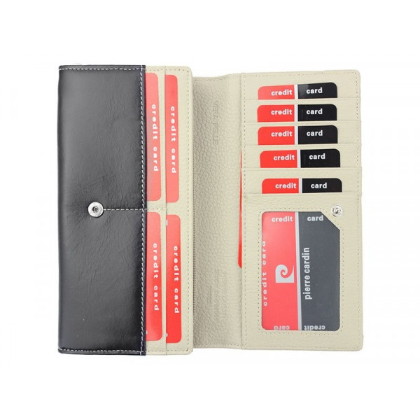 Dámská kožená peněženka Pierre Cardin Brenda - červená
