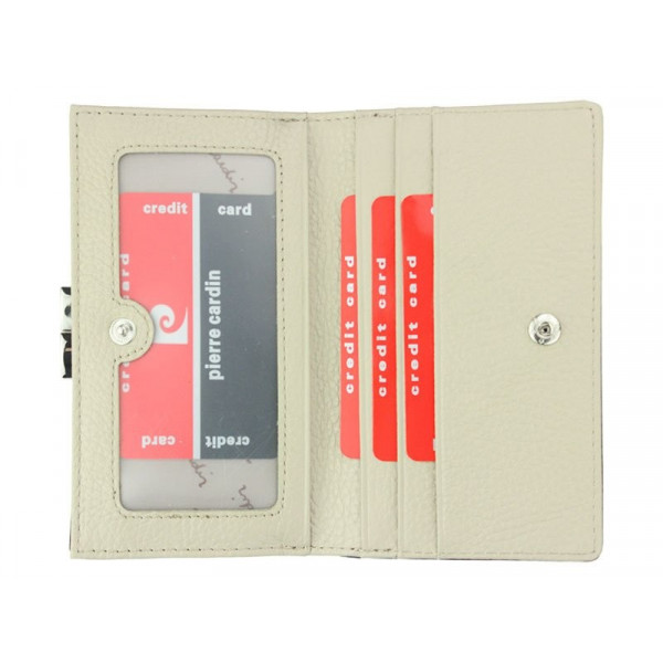 Dámská kožená peněženka Pierre Cardin Molna - červená
