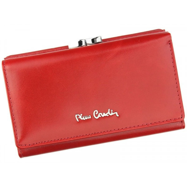 Dámská kožená peněženka Pierre Cardin Linda - červená