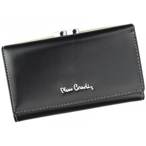 Dámská kožená peněženka Pierre Cardin Molna - černá
