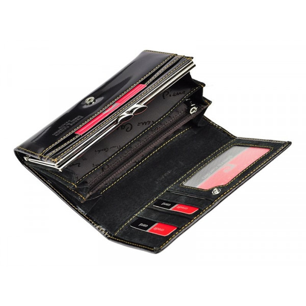 Dámská kožená peněženka Pierre Cardin Aurora - červená