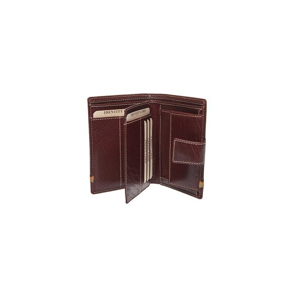 Pánská kožená peněženka Lagen Agustus - hnědá