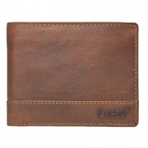 Pánská kožená peněženka Lagen 1998/V - hnědá