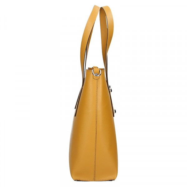 Dámská kožená kabelka Facebag Nina - hořticová