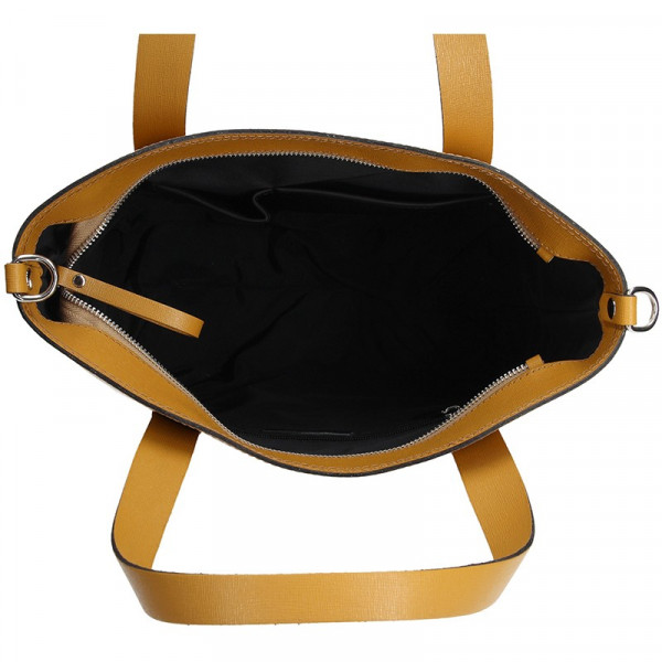 Dámská kožená kabelka Facebag Nina - hořticová