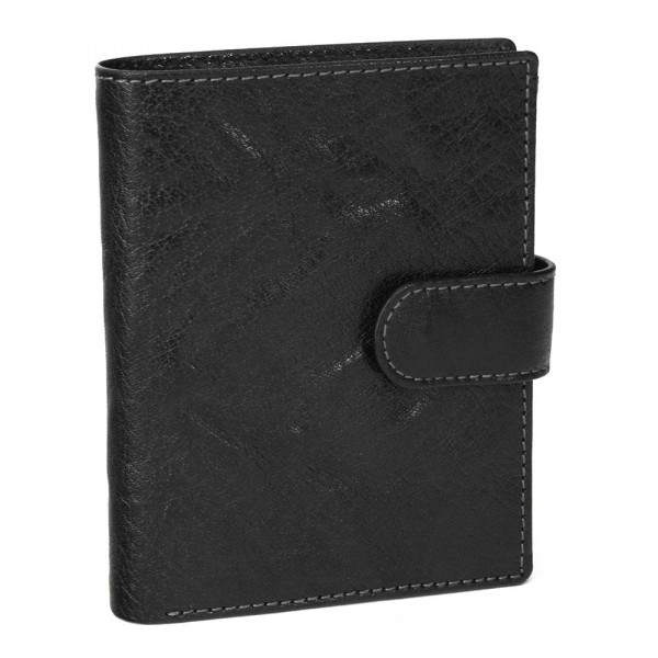 Pánská kožená peněženka SendiDesign 1047L - černá