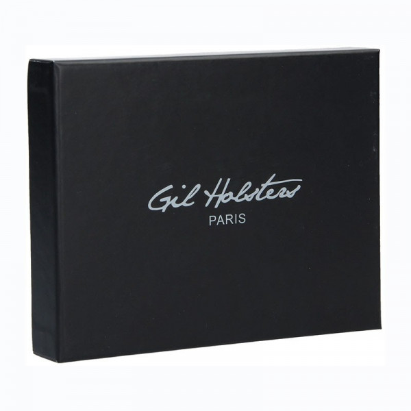 Pánská kožená peněženka Gil Holsters G317546 - černá