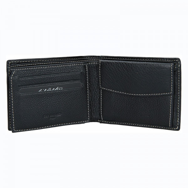 Pánská kožená peněženka Gil Holsters G317546 - černá