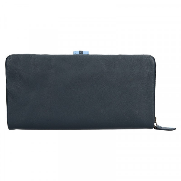 Dámská kožená peněženka Lagen Kacie - modrá