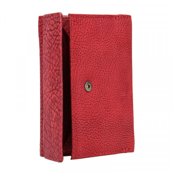 Dámská kožená peněženka Lagen Gina - červená