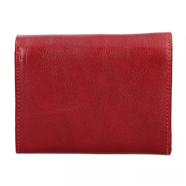 Dámská kožená peněženka Lagen Hadley - červená