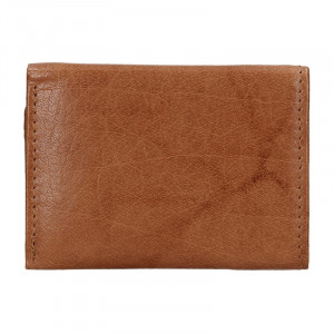 Pánská kožená slim peněženka Lagen Jonatan - hnědá