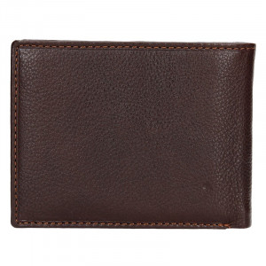 Panska kožená peňaženka SendiDesign Carlos - hnedá