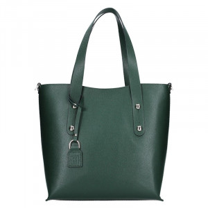 Dámská kožená kabelka Facebag Nina - zelená