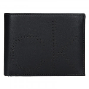 Pánská kožená peněženka Calvin Klein Mirko - černá