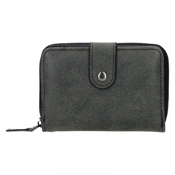 Moderní dámská peněženka Just Dreamz Lora - černo-šedá