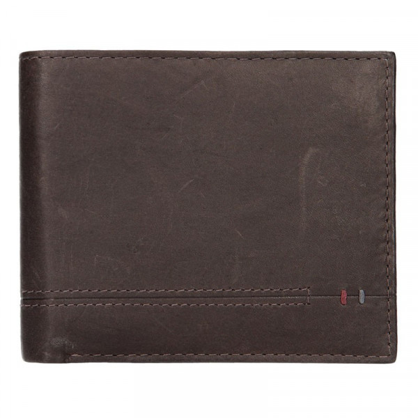 Kožená pánská peněženka Lerros Vilém - černá