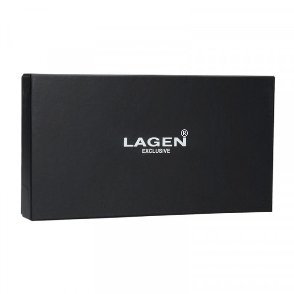 Dámská peněženka Lagen Sabine - černo-bílá