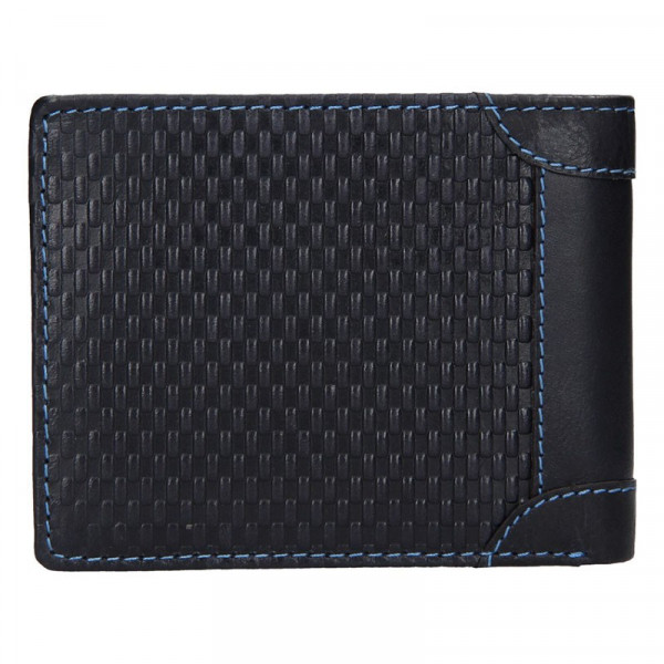 Pánská kožená peněženka Lagen Arthur - modrá