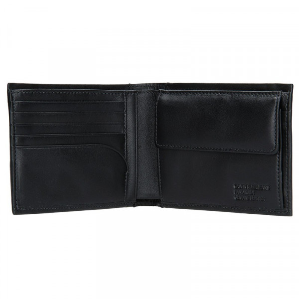 Pánská kožená peněženka Calvin Klein Ignác - černá