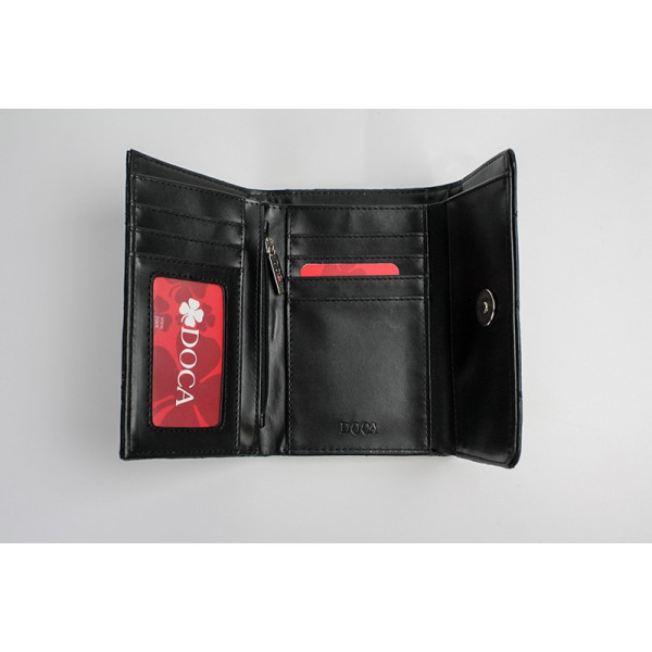 Dámská peněženka Doca 650010 - černá