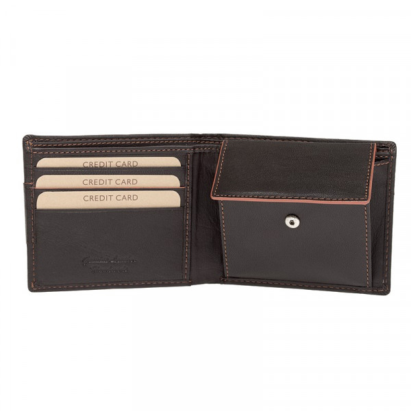 Pánská kožená peněženka Lagen Ramon - hnědá