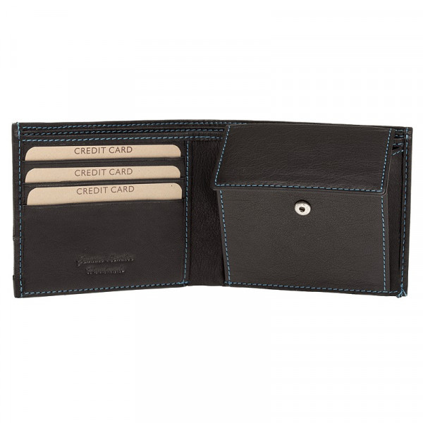 Pánská kožená peněženka Lagen Dominic - černá