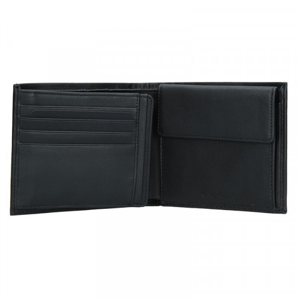 Pánská kožená peněženka Calvin Klein Vigo - černá