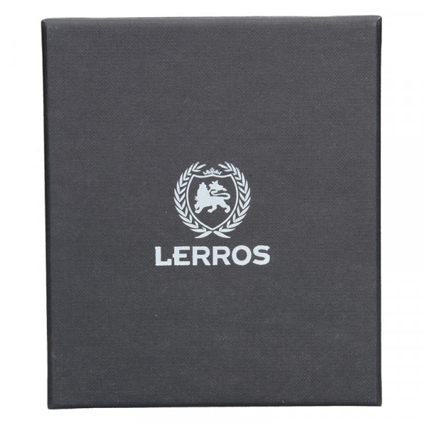 Kožená pánská peněženka Lerros Ellis - hnědá