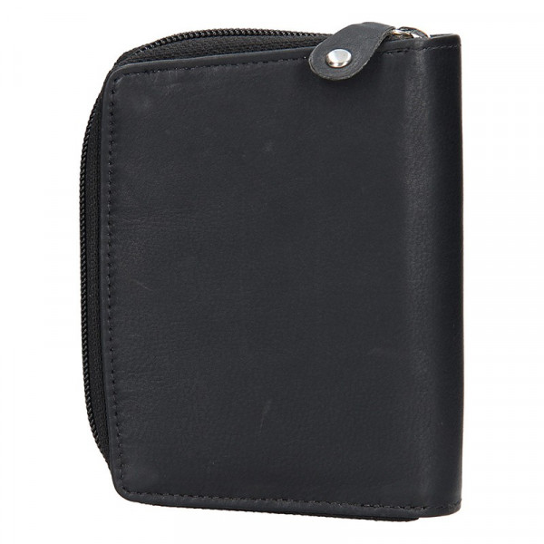 Dámská kožená peněženka SendiDesign 221 - černá