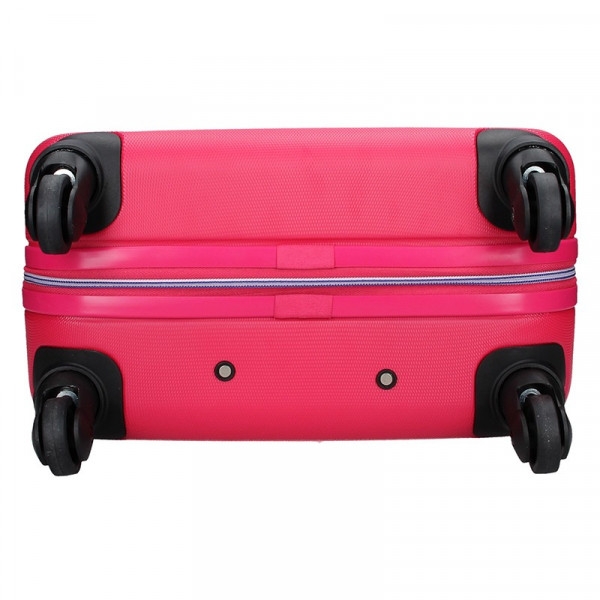 Kabinový cestovní kufr U.S. POLO ASSN PALMS - růžová