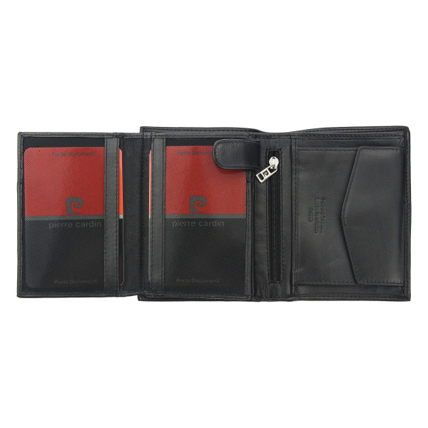 Pánská kožená peněženka Pierre Cardin Olivier - černá