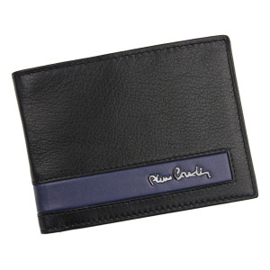 Pánská kožená peněženka Pierre Cardin Roger - černo-červená