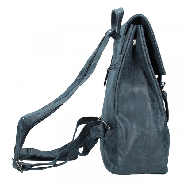 Moderní dámský batoh Enrico Benetti Vilma - tmavě modrá